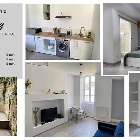 Апартаменты Le Cosy - T2 Avec Petite Cour Dans Centre Historique De Нерак Экстерьер фото